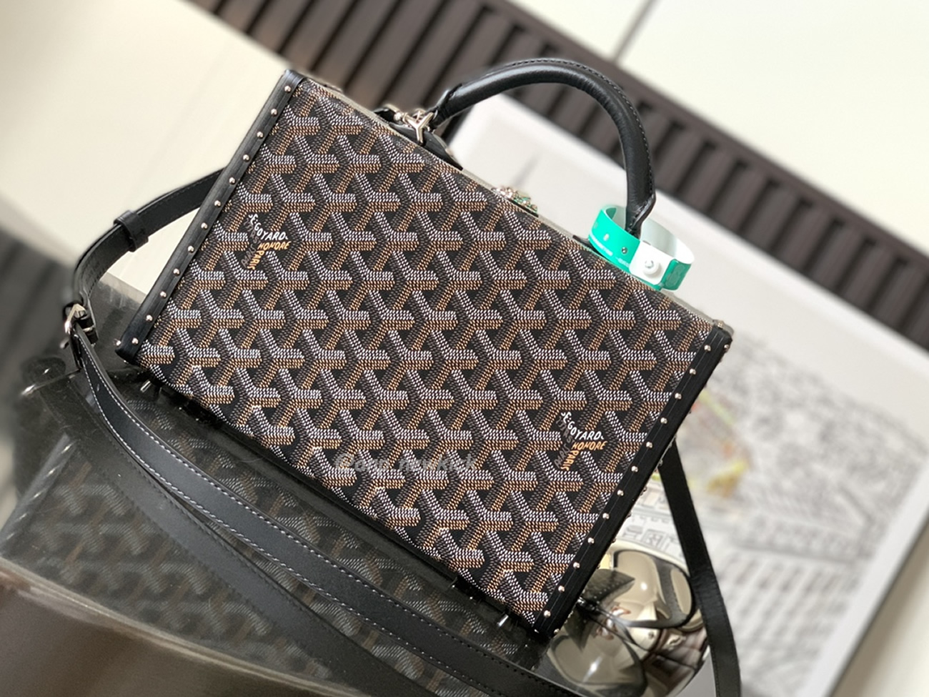 Goyard Grand Hôtel Box Bag 17 Cm X 7.7 Cm X 24.5 Cm (10) - newkick.app